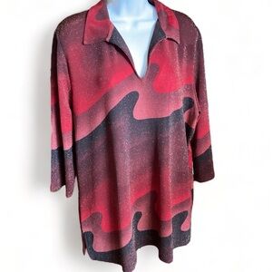 Notations Colorful Wave Top w/Gold ✨ Sparkle 1X